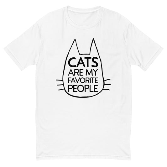 Cats Are My Favorite People T-Shirt Style001