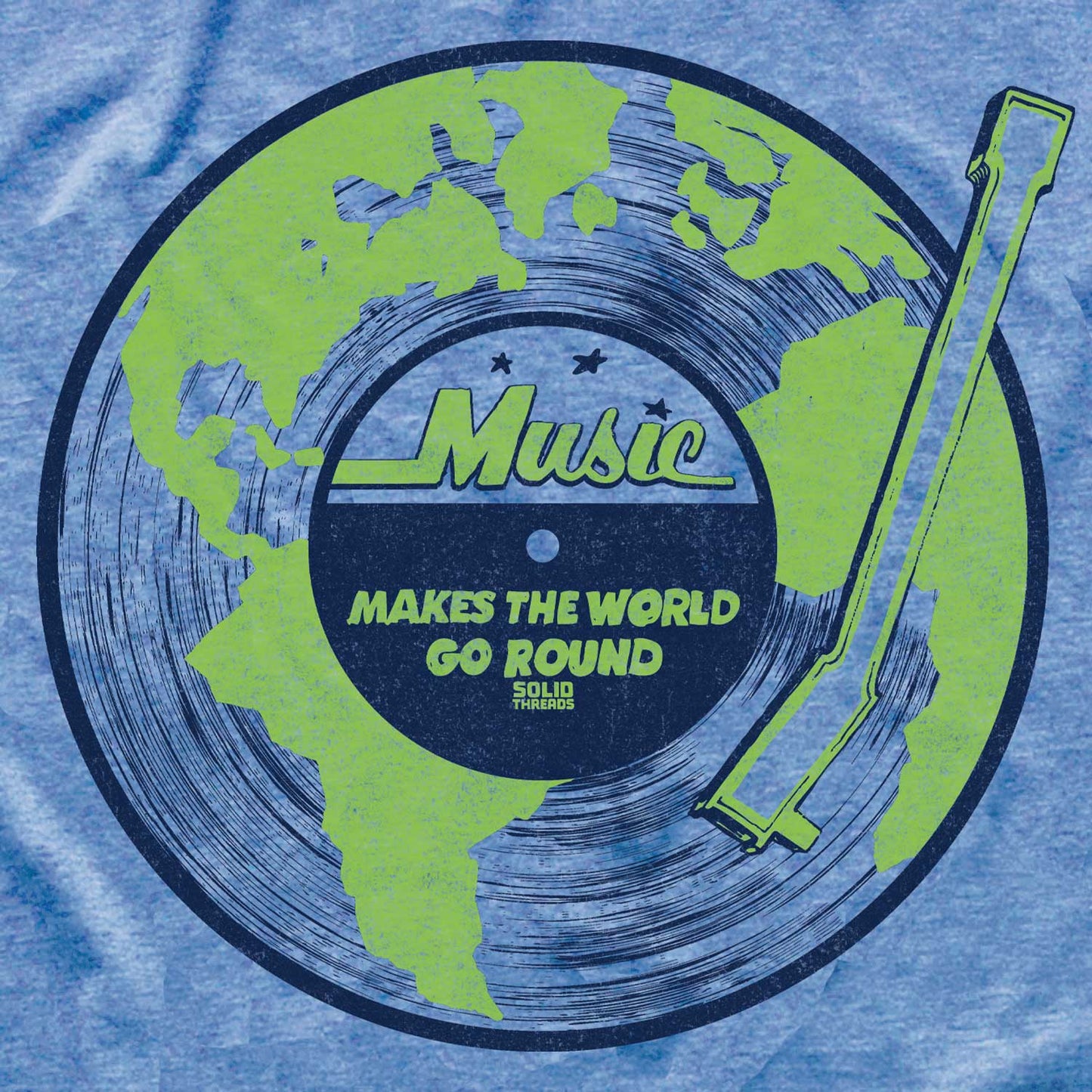 Music Makes The World Go Round T-shirt