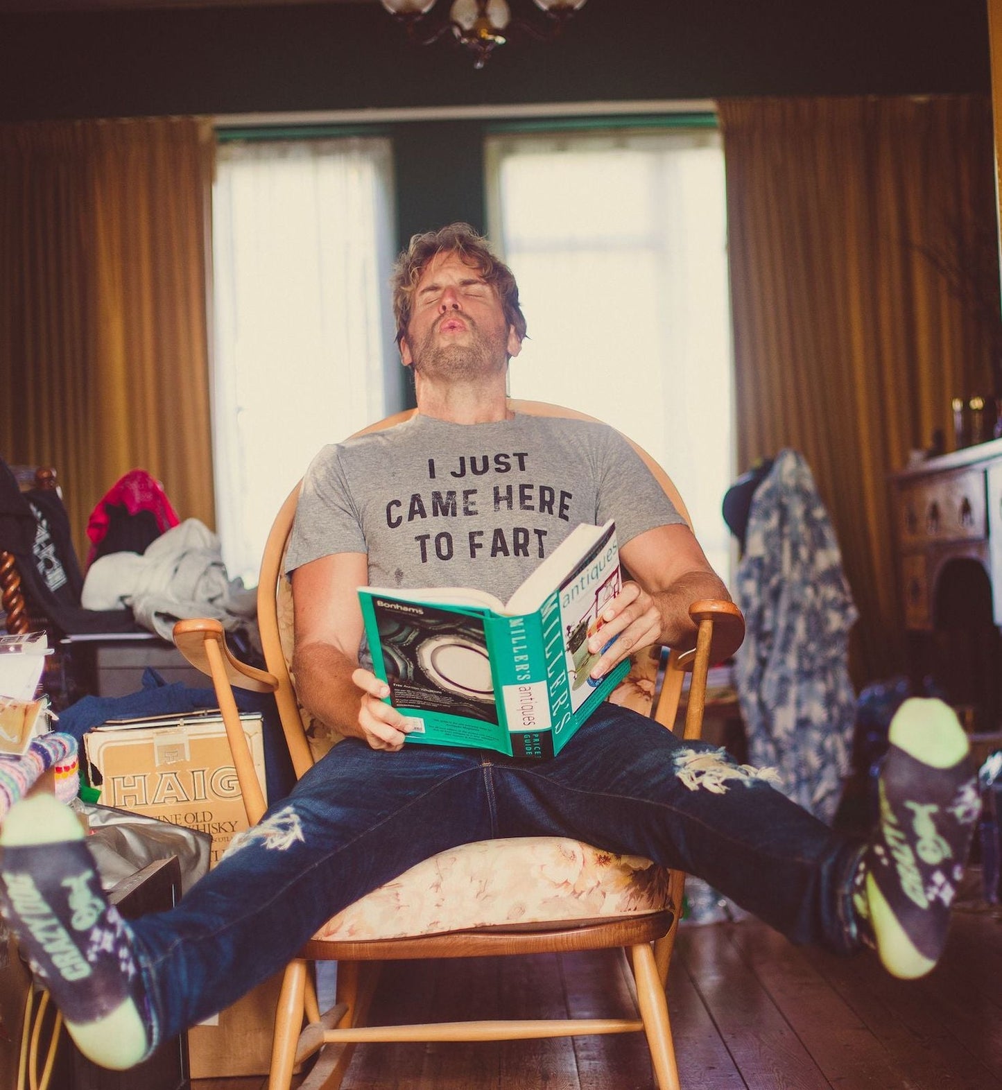 I Just Came Here To Fart Men's T Shirt