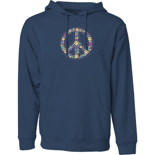 Paws for Peace - Sweatshirt Pullover Hoodie