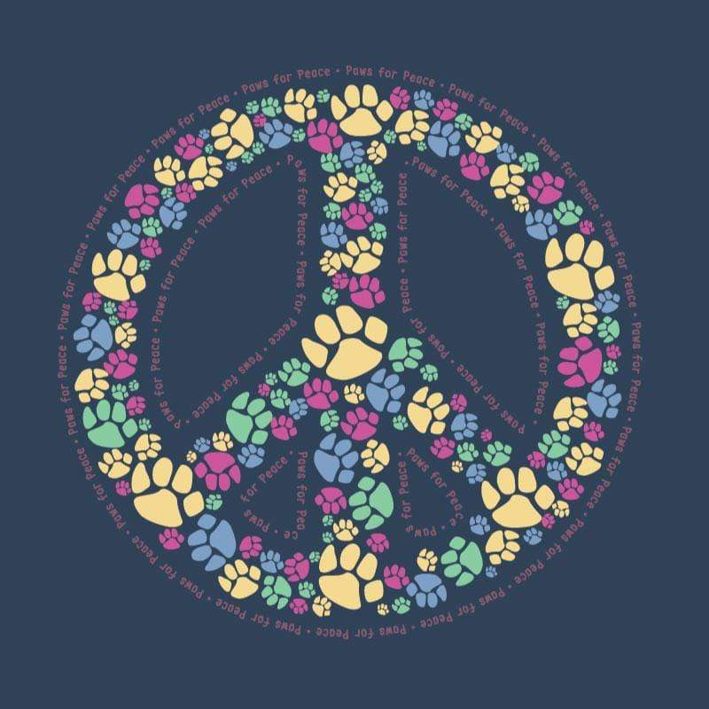Paws For Peace - Ladies T-Shirt V-Neck