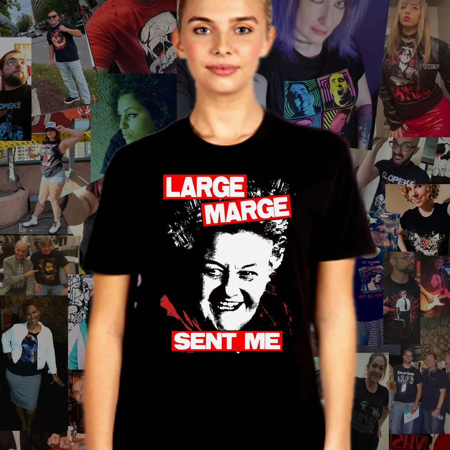 Pee Wee Herman t-shirt Large Marge