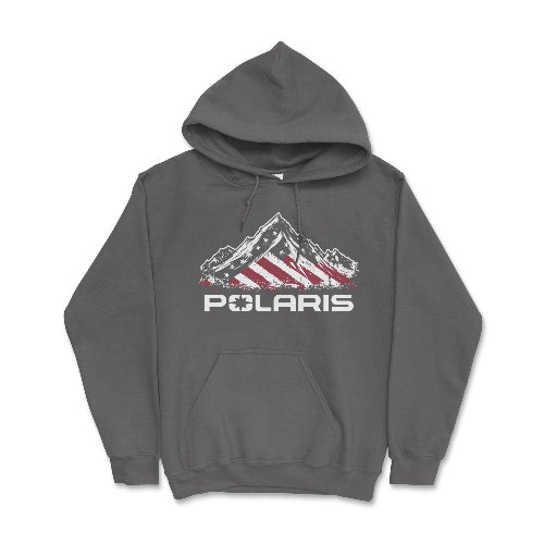 Polaris American Flag Red, White and Blue Hoodie