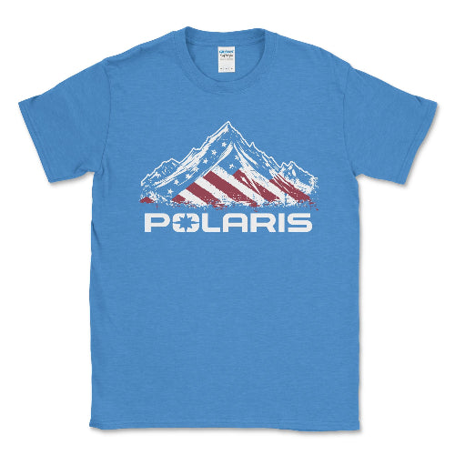 Polaris American Flag Tee Shirt