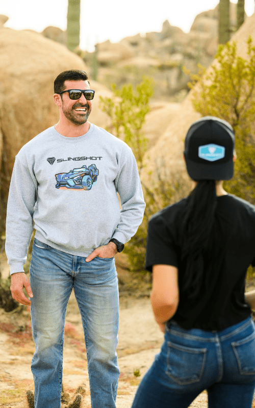 Polaris Slingshot Apparel-Crewneck Sweatshirt