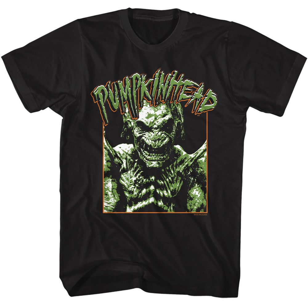Pumpkinhead - Photo And Logo T-Shirt