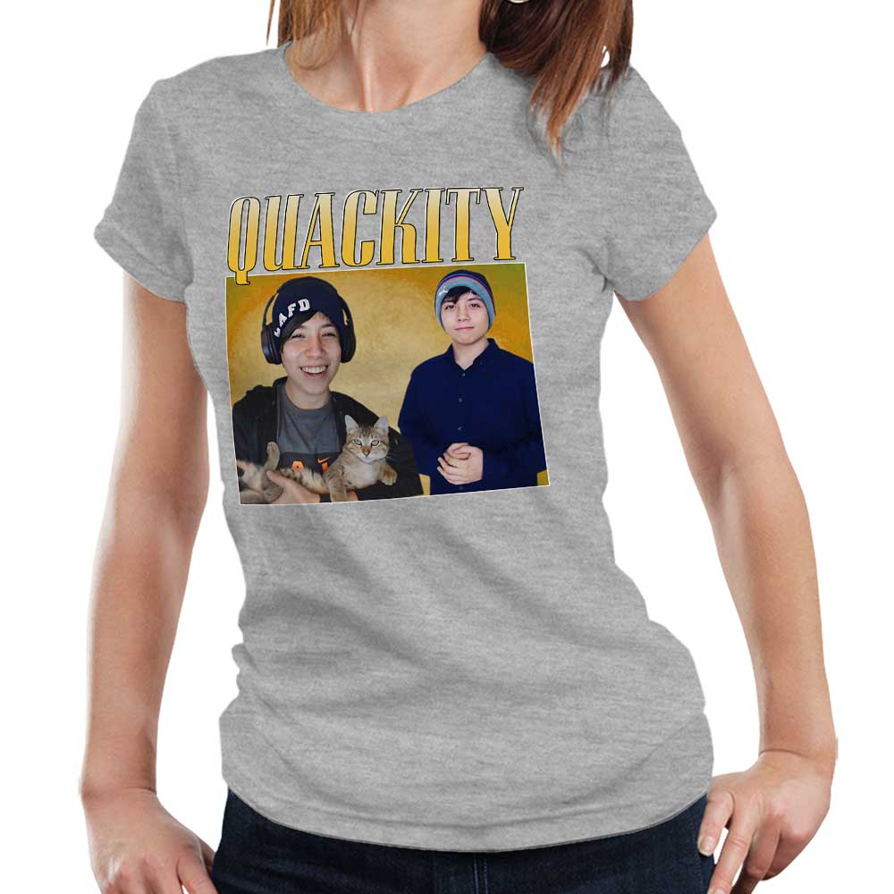 Quackity Appreciation Tshirt Fitted Ladies