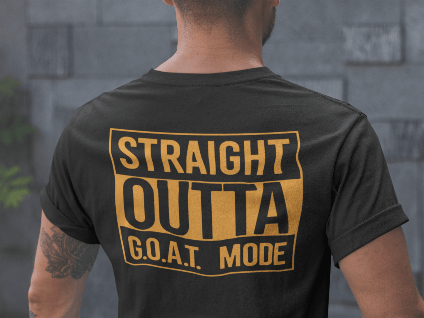 Straight Outta GOAT Mode Graphic Tee
