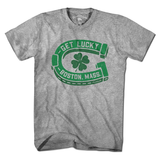 Get Lucky Boston Shamrock T-Shirt