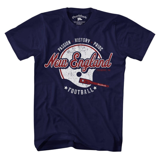 New England Football Passion History Pride T-Shirt