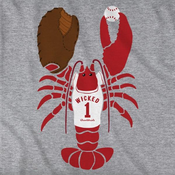 Wicked Lobstah Baseball T-Shirt