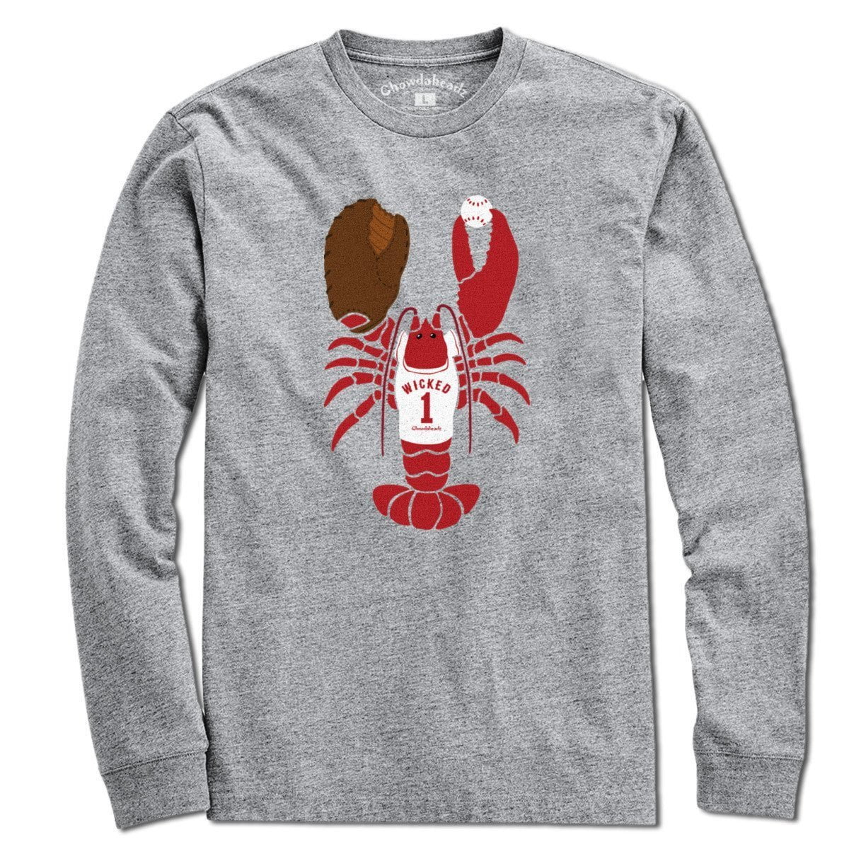 Wicked Lobstah Baseball T-Shirt