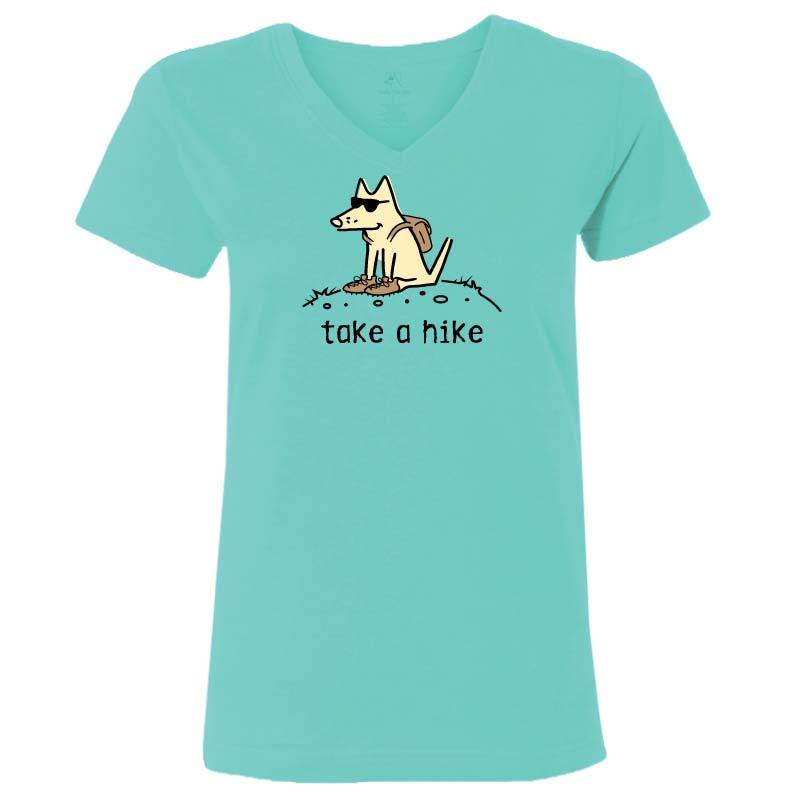 Take a Hike - Ladies T-Shirt V-Neck