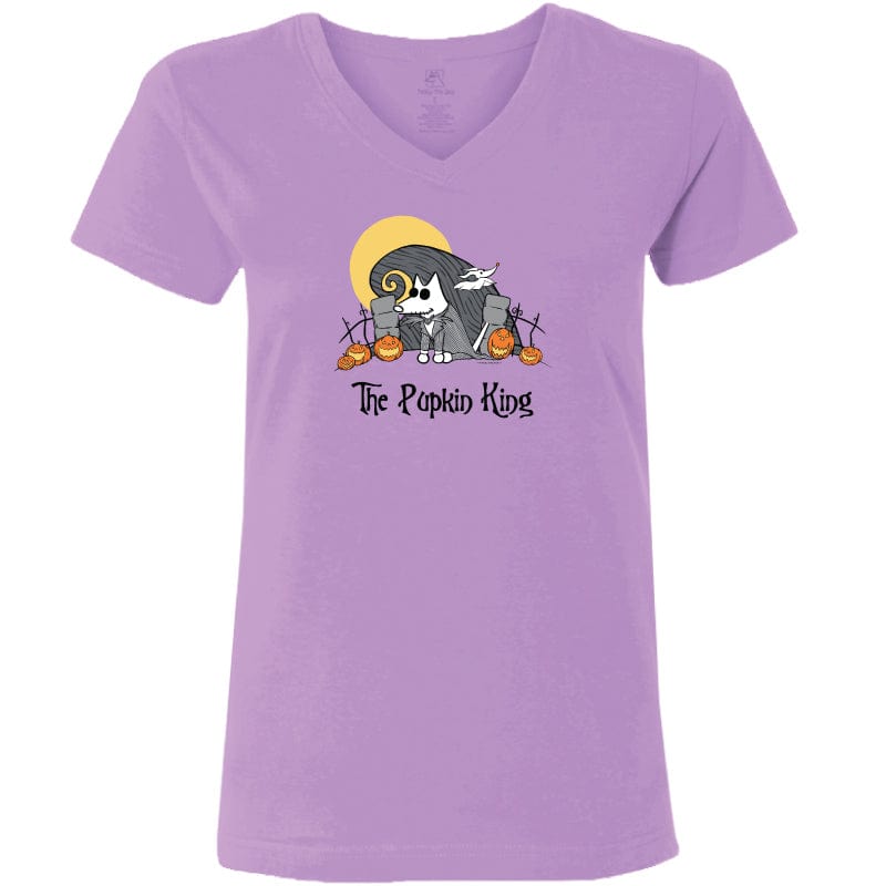 The Pupkin King - Ladies T-Shirt V-Neck