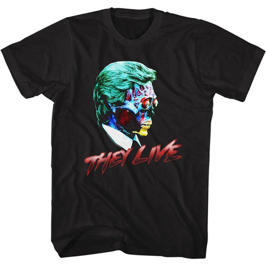 They Live Alien Headshot T-Shirt
