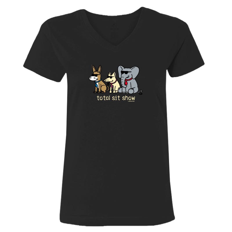 Total Sit Show 2024 - Ladies T-Shirt V-Neck