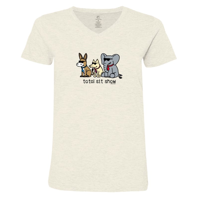 Total Sit Show 2024 - Ladies T-Shirt V-Neck