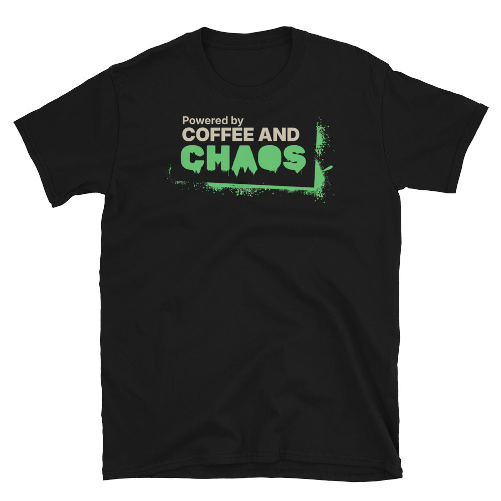 Powered By Coffee And Chaos T-Shirt