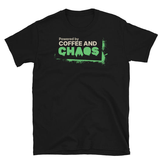 Powered By Coffee And Chaos T-Shirt