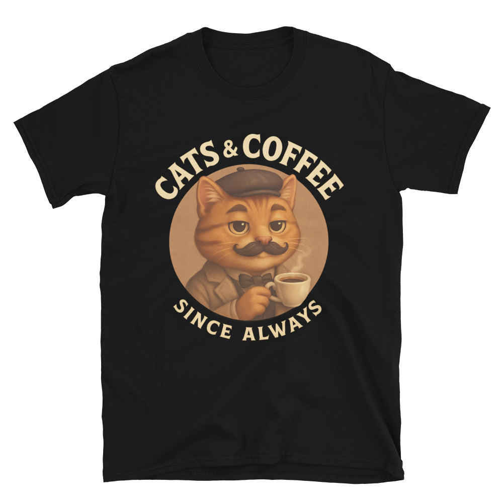 Cats & Coffee T-Shirt Style001