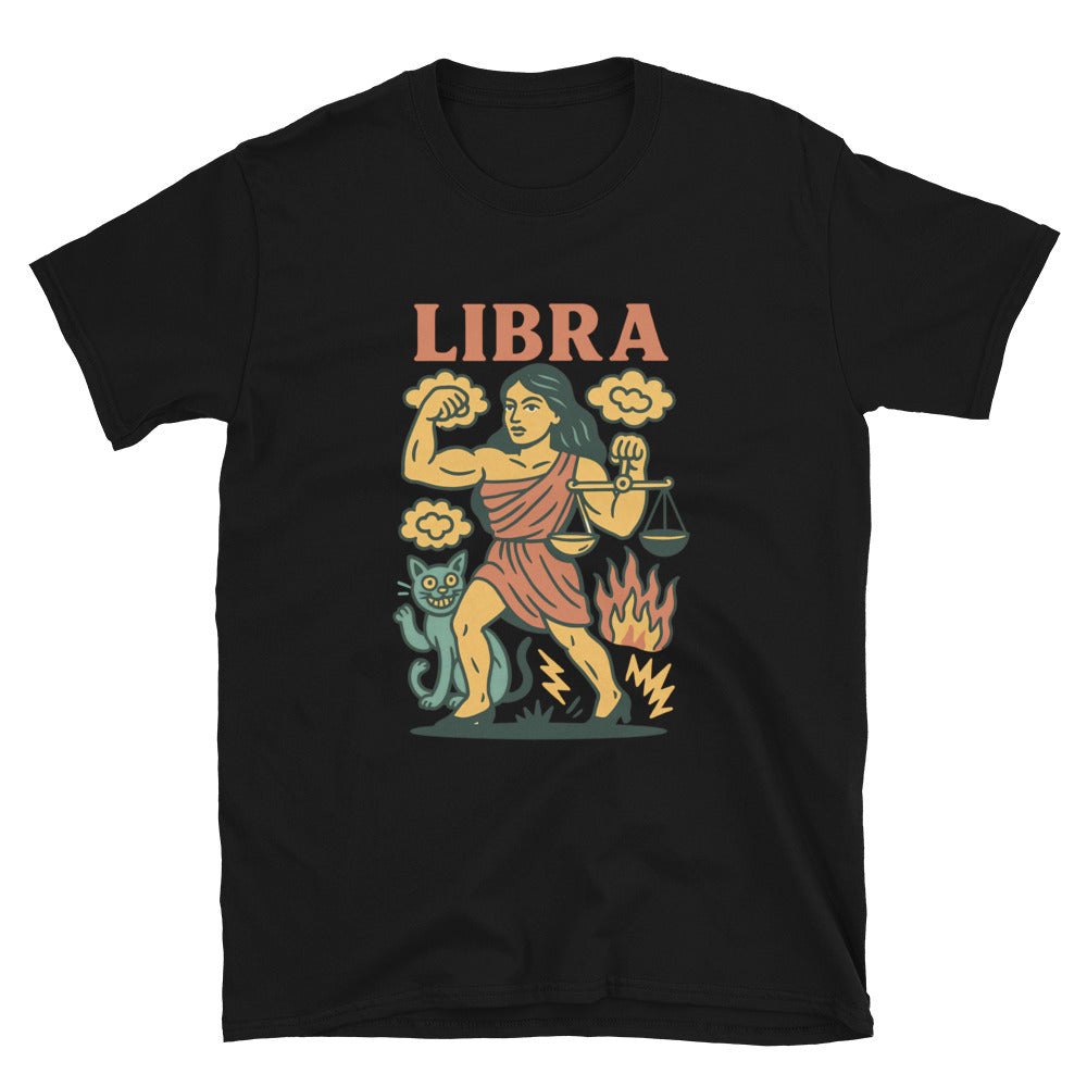 Libra Zodiac Sign T-Shirt Style001