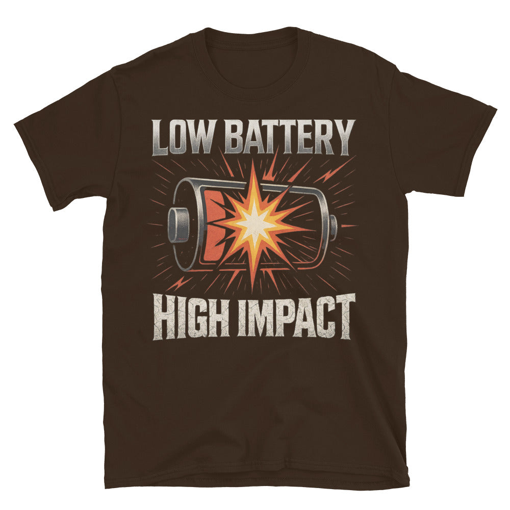 Low Battery High Impact T-Shirt