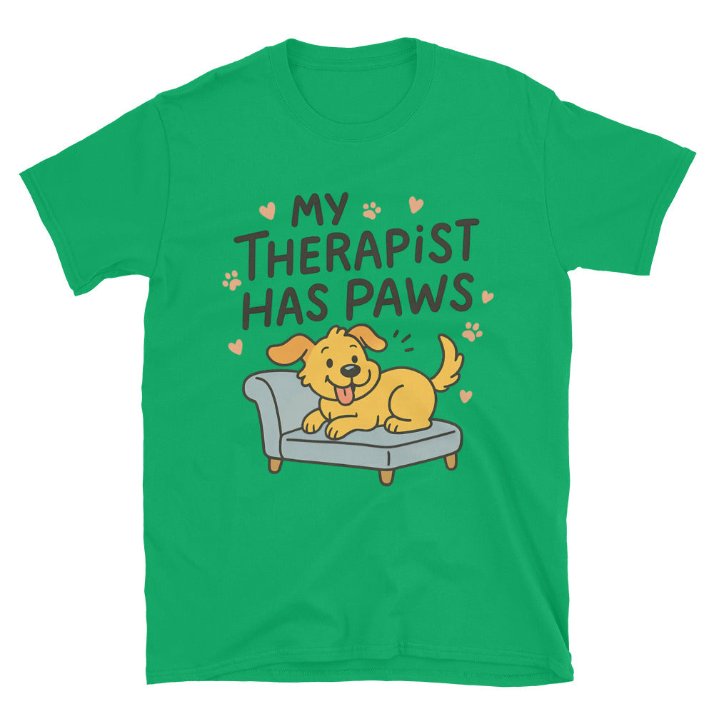 My Therapist Has Paws T-Shirt Style001