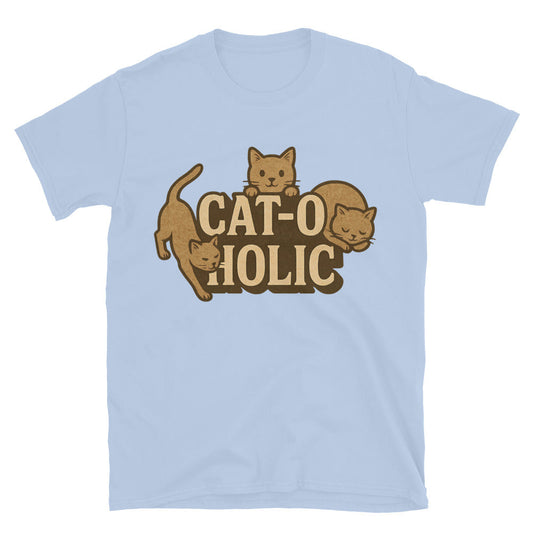 Cat-O-Holic T-Shirt Style001