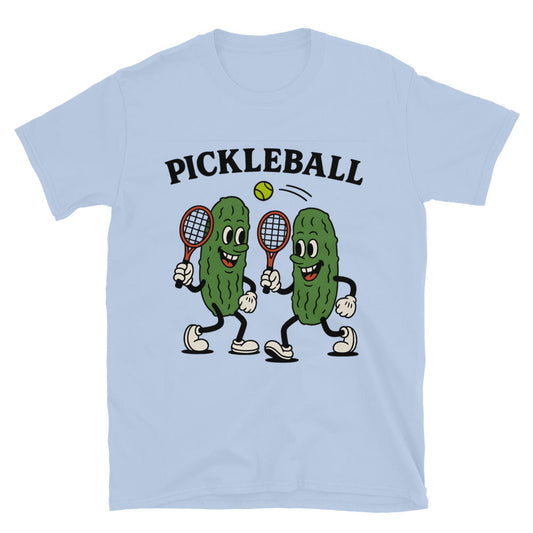 Pickles Playing Pickleball T-Shirt