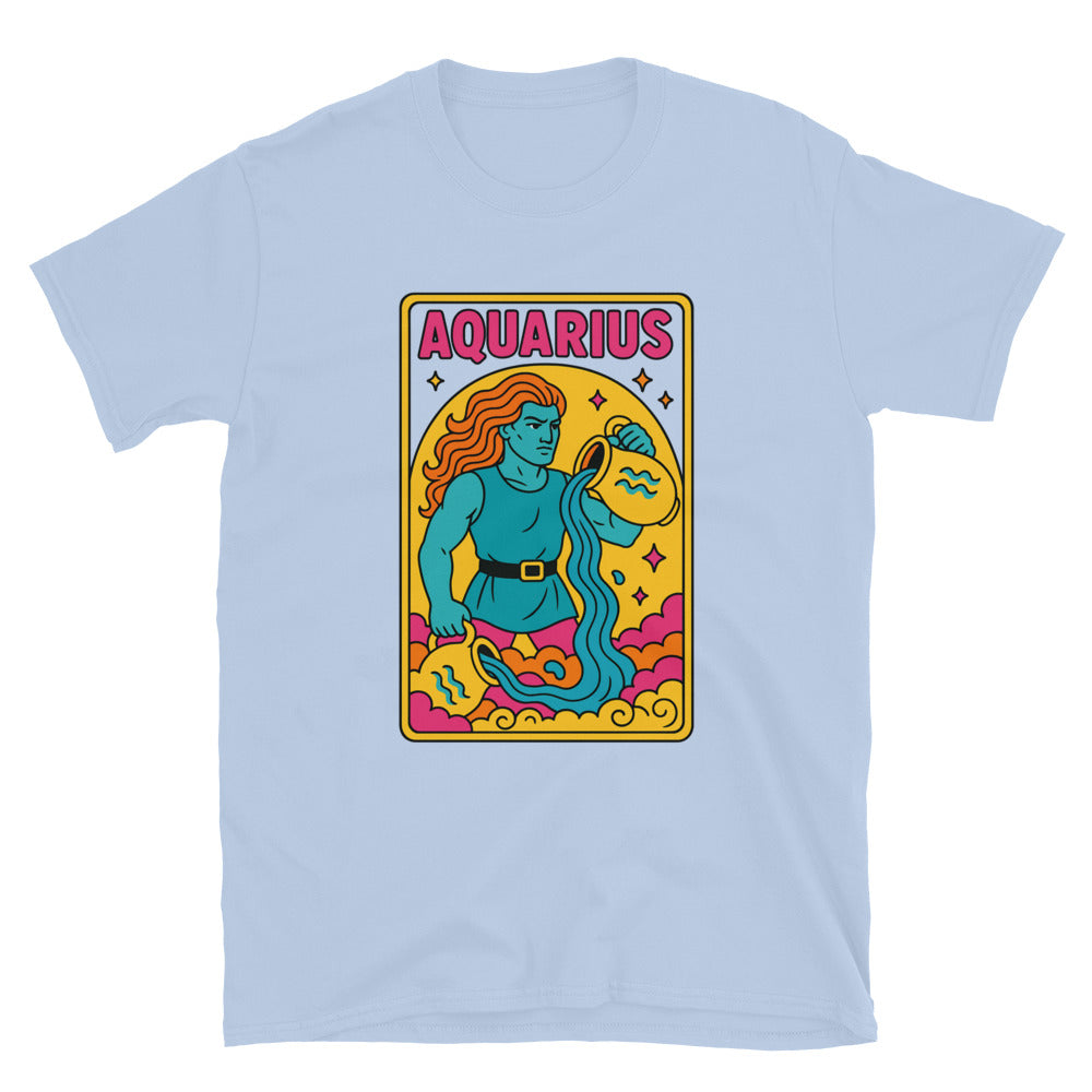 Aquarius Zodiac Sign T-Shirt