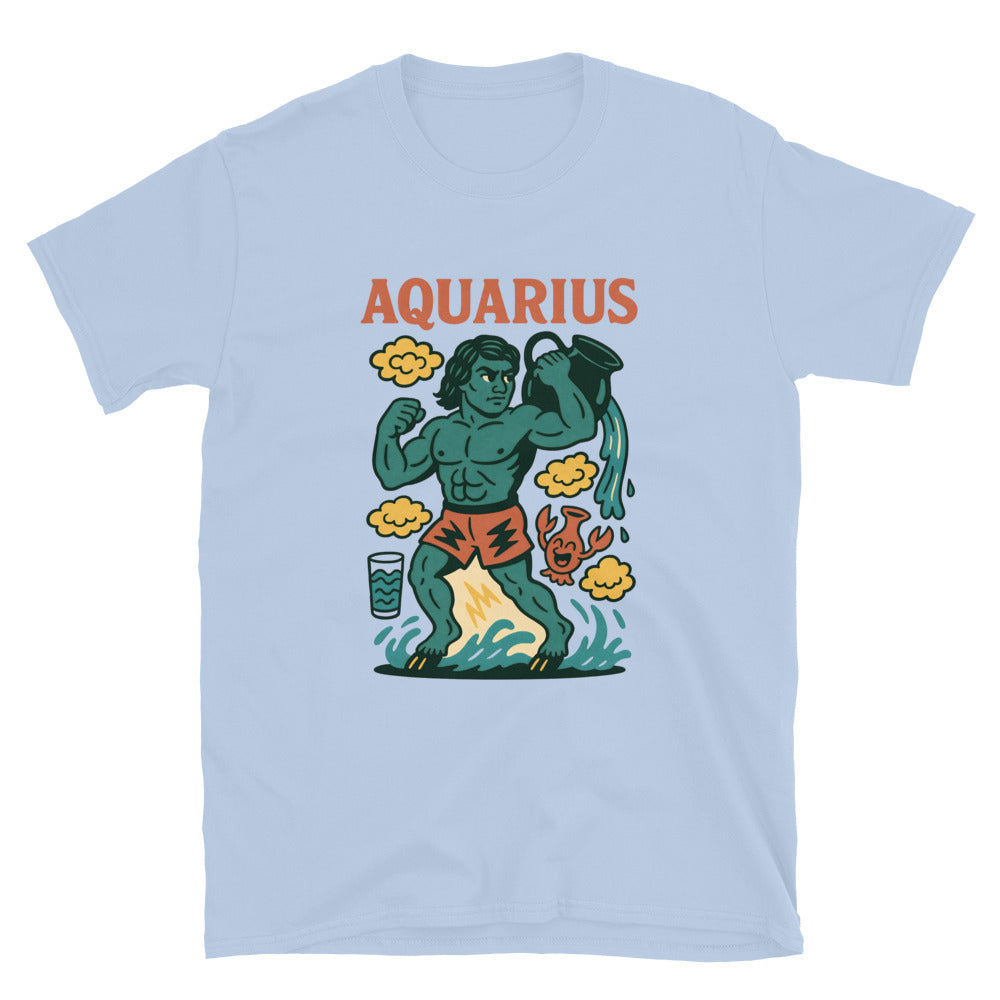 Aquarius Zodiac Sign T-Shirt Style001