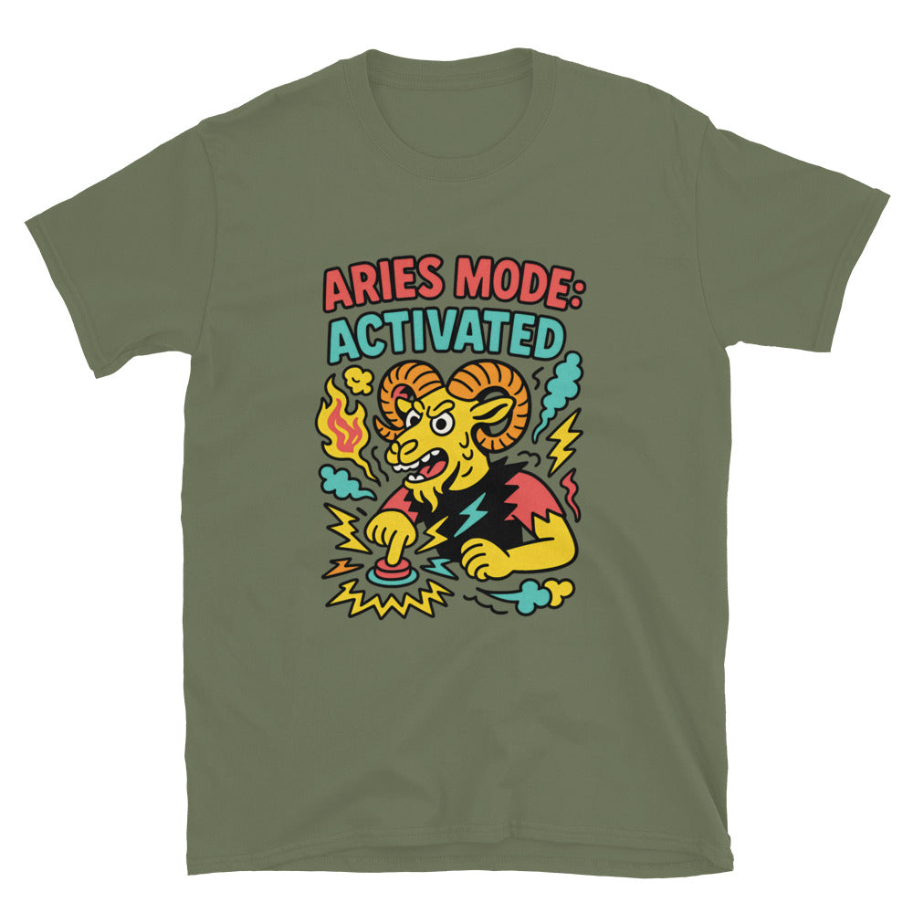 Aries Mode: Activated T-Shirt