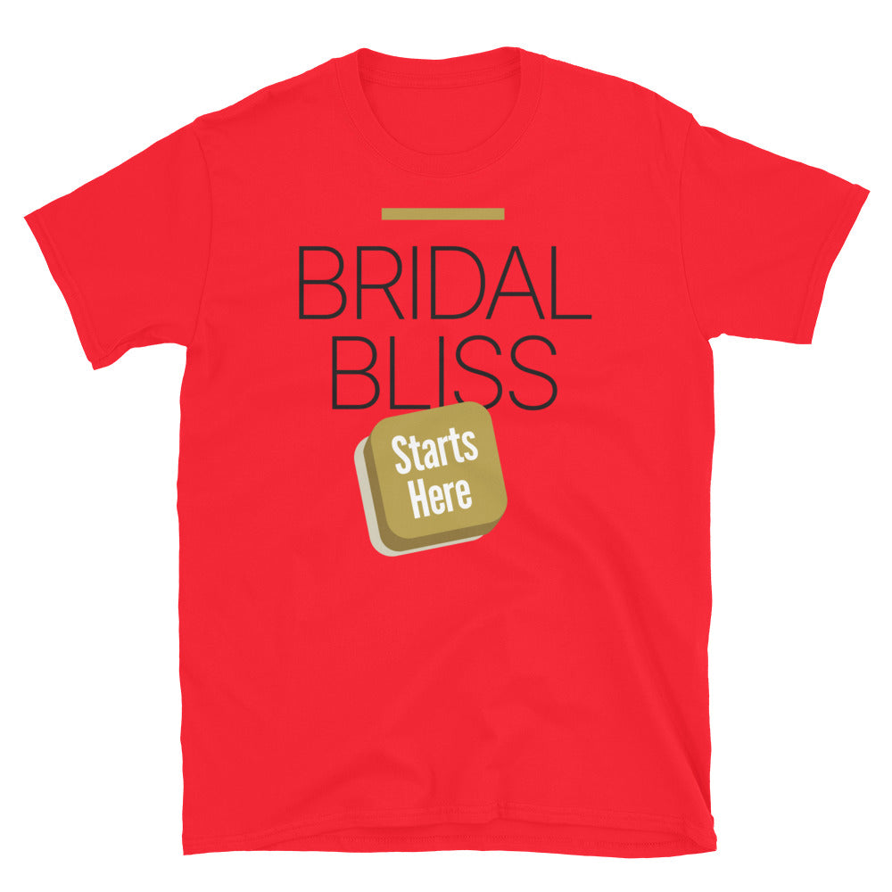 Bridal Bliss Starts Here T-Shirt