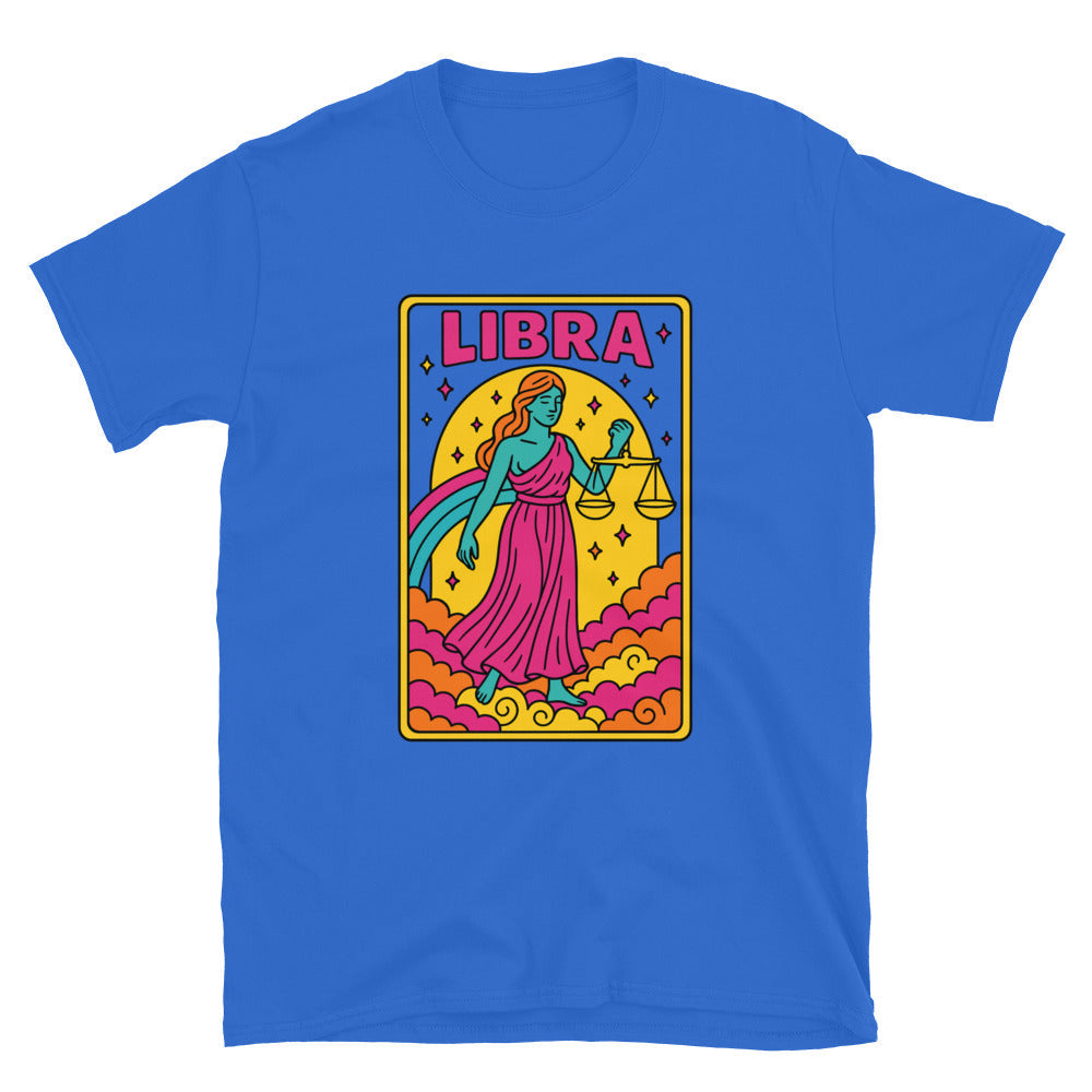 Libra Zodiac Art T-Shirt