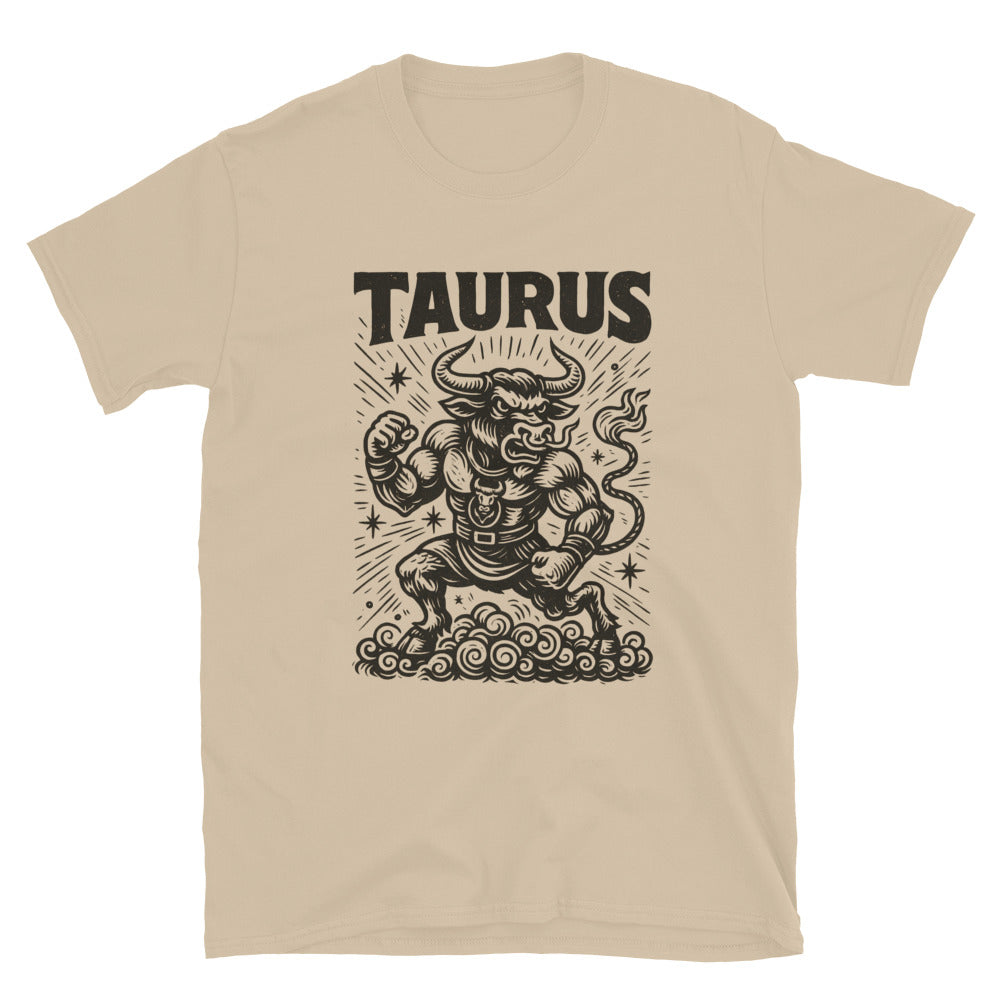 Taurus Zodiac Art T-Shirt