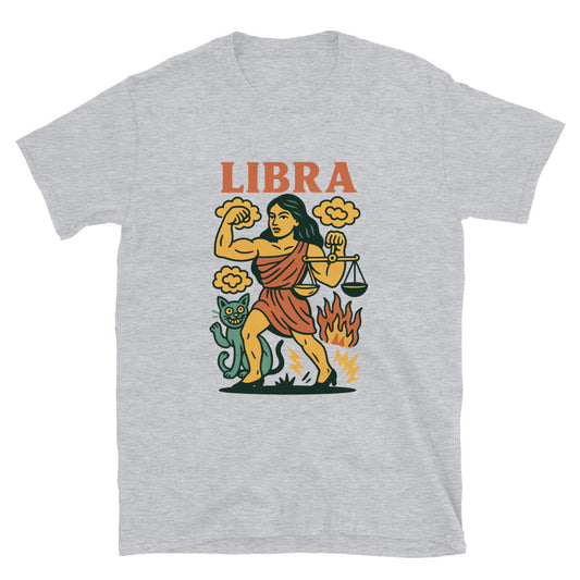 Libra Zodiac Sign T-Shirt Style001