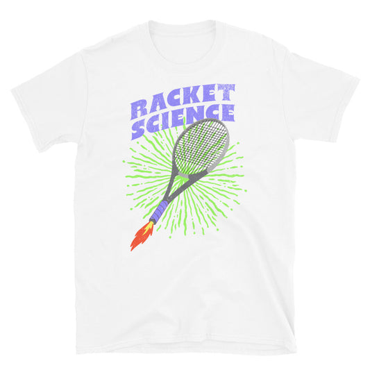 Tennis Racket Science T-Shirt
