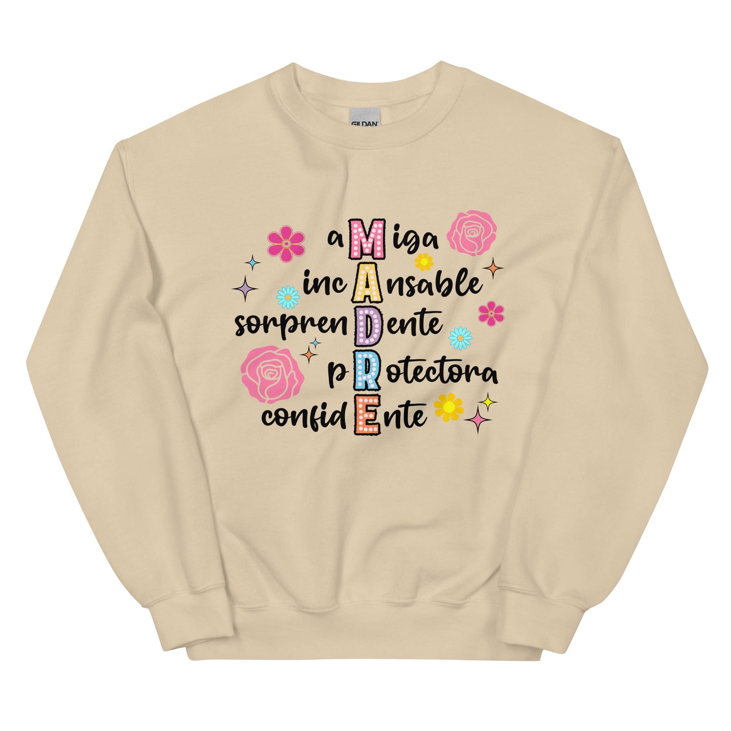 Madre Definition Sweatshirt for Latina Moms