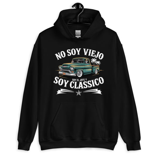 No Soy Viejo Soy Classico El Jefe Unisex Hoodie
