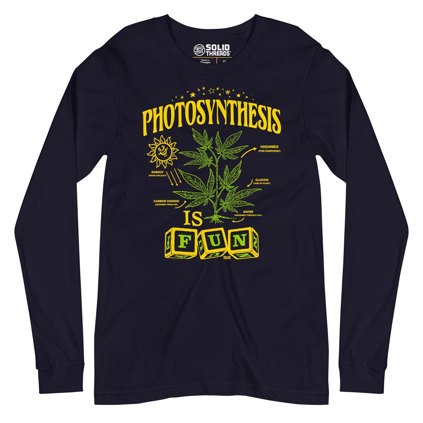 Unisex Photosynthesis Is Fun Long Sleeve T-shirt