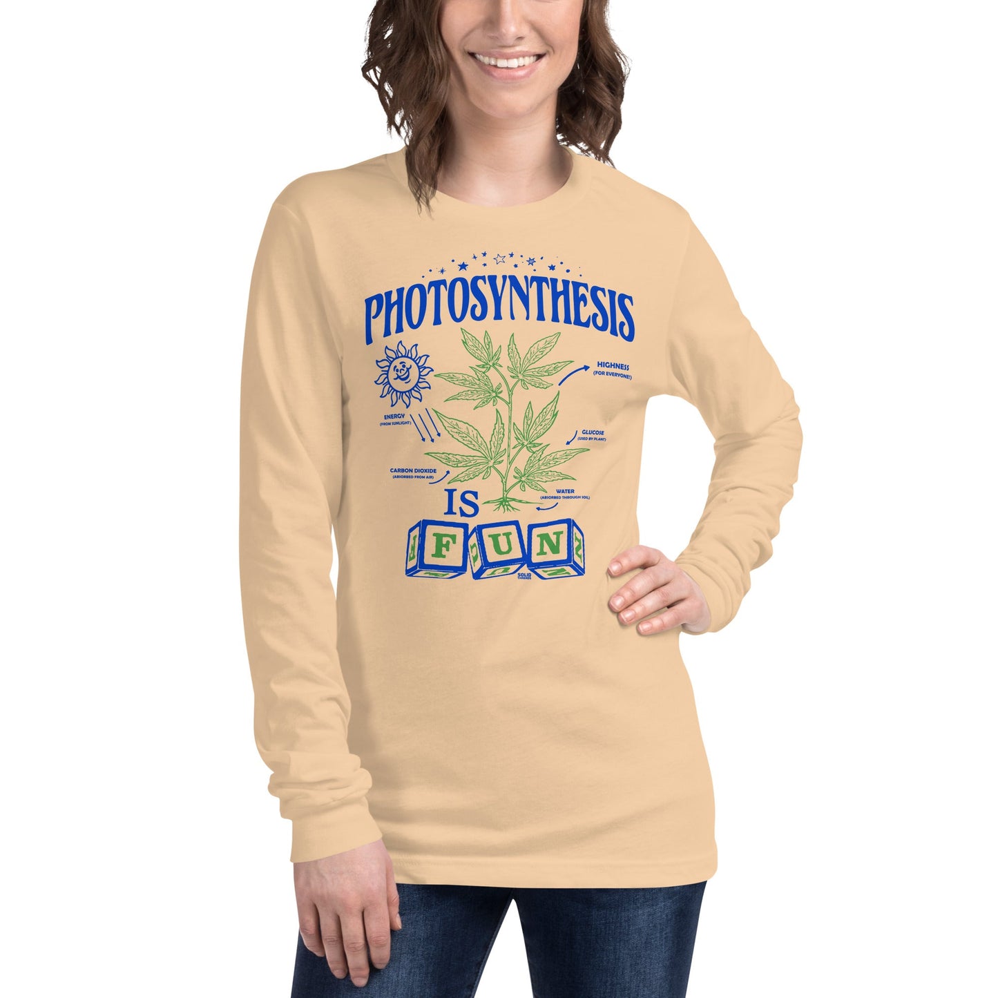 Unisex Photosynthesis Is Fun Long Sleeve T-shirt