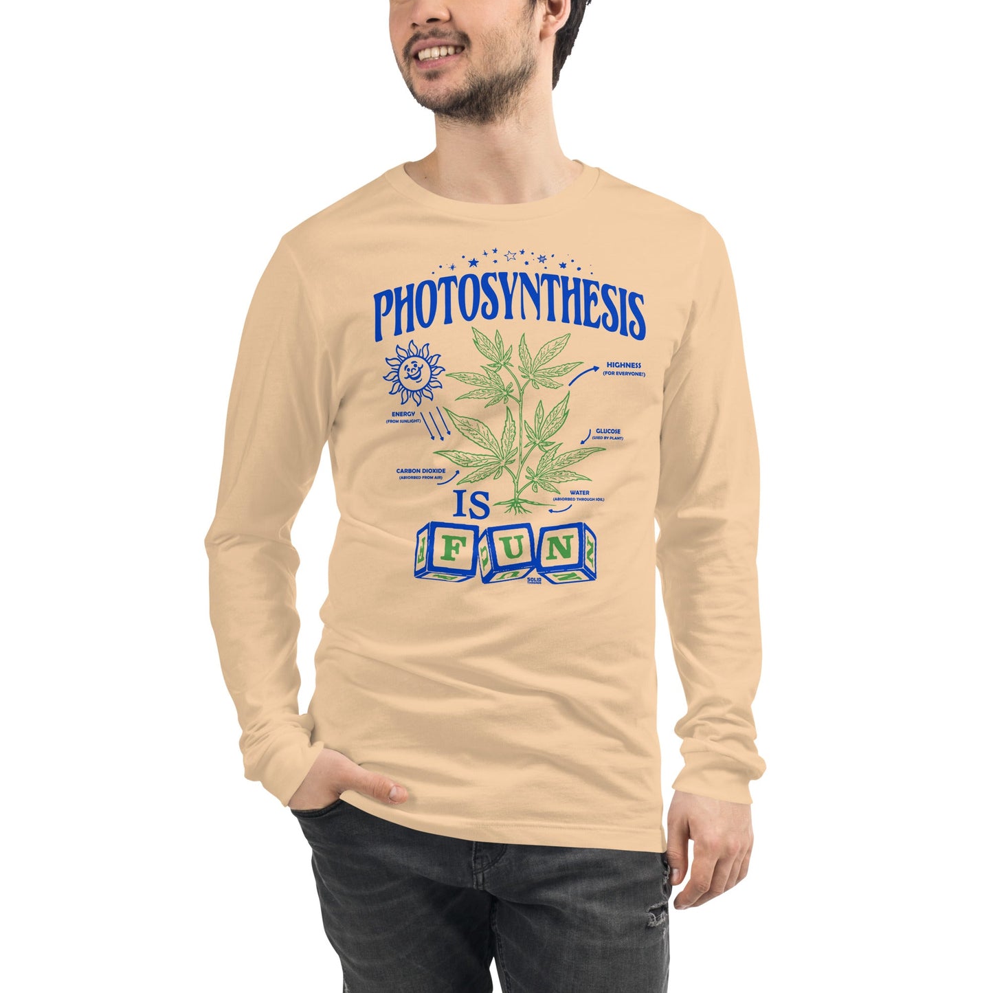 Unisex Photosynthesis Is Fun Long Sleeve T-shirt