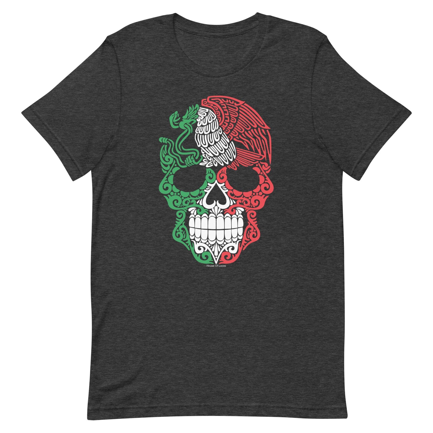 Calavera Mexicana con Aguila T-Shirt Premium Quality