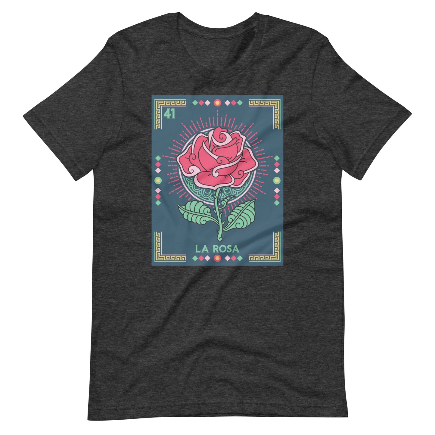 La Rosa Mexican Loteria Unisex t-shirt