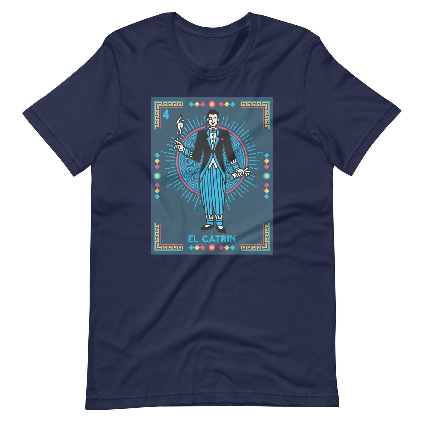 El Catrin Mexican Loteria Unisex t-shirt