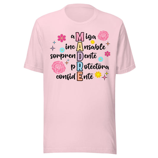 Madre Definition T-Shirt for Latina Moms