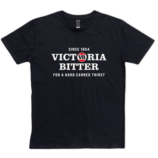 Classic VB Thirst Tee Black