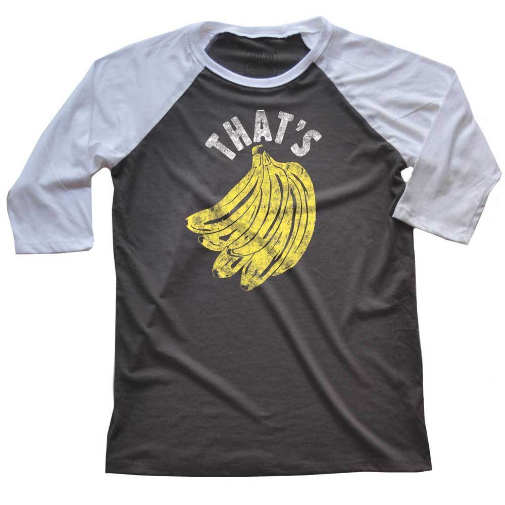 That's Bananas Raglan 3/4 Sleeve T-shirt