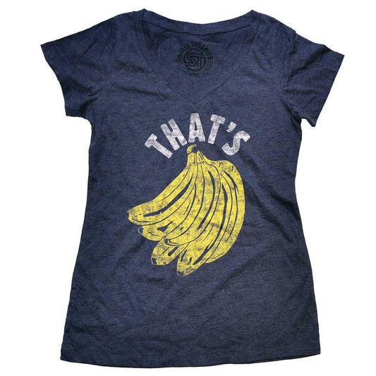 Women's That's Bananas V-neck T-shirt