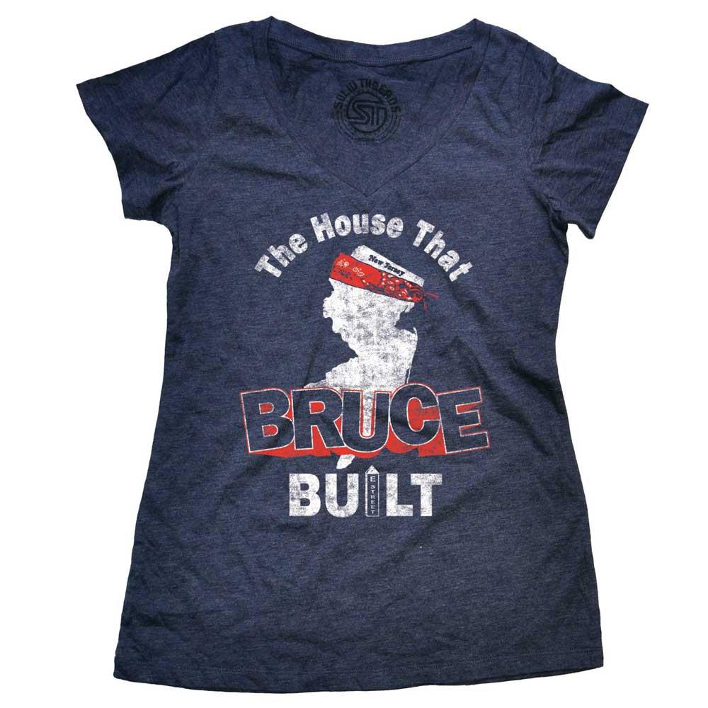 Women's The House That Bruce Built V-neck T-shirt